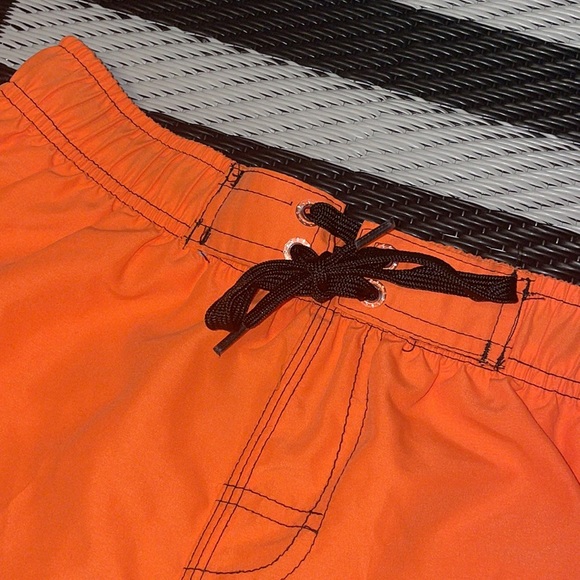 •RS SURF•ORANGE BOYS SWIM TRUNKS SIZE 14/16 - Picture 6 of 8